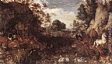 Roelandt Jacobsz Savery Canvas Paintings - The Garden of Eden